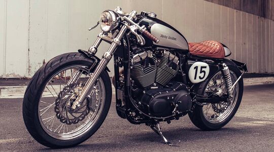 Caféracer XV-Twin 1200 gewoonvoorhem