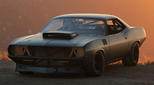 1973 Plymouth Barracuda Gewoonvoorhem