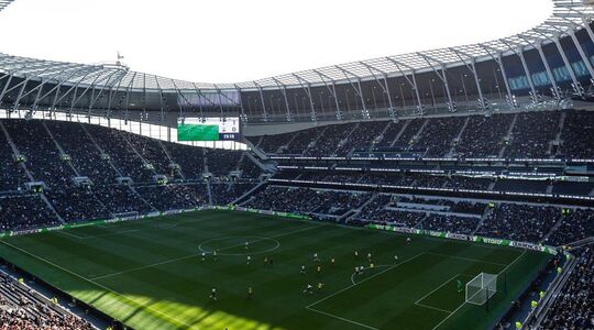 stadion van Tottenham Gewoonvoorhem