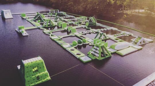 Center Parks waterparcours