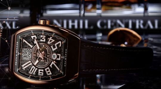 Bitcoin horloge Franck Muller