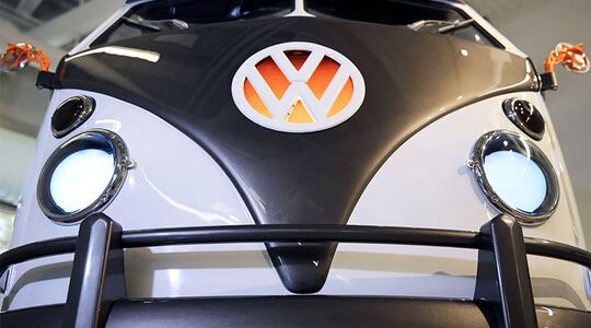 Klassieke busje van Volkswagen Type 20