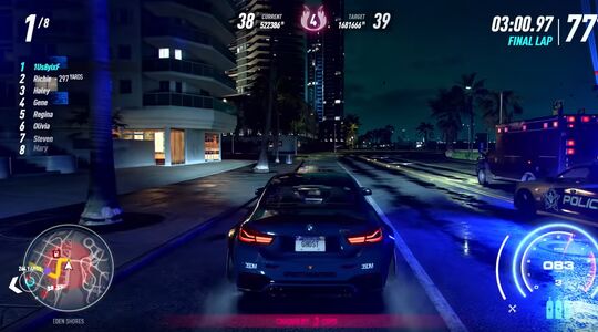Gameplay Need for Speed Heat