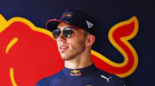 Pierre Gasly uit Red Bull