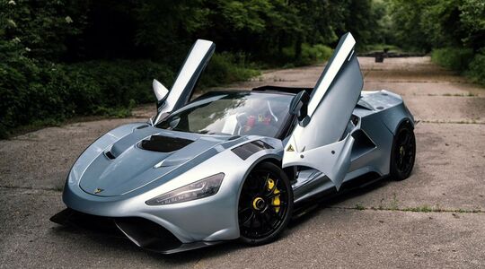lichtste hybride hypercar