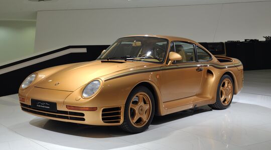 Gouden Porsche 959