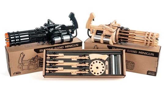 rubberband minigun