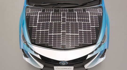 Illustratie voor: Deze elektrische auto hoef je nooit op te laden