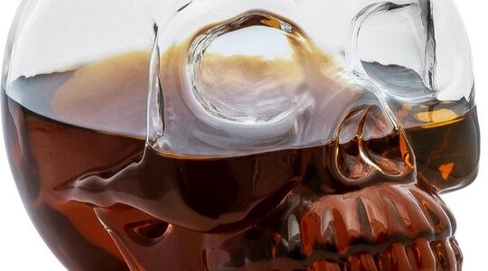 whiskykaraf schedelvorm