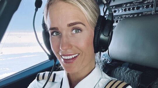 Maria Fagerström piloot