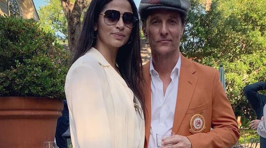 De vrouw van matthew Mcconaughey