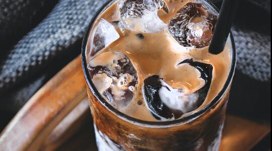 eiwitrijke ijskoffie