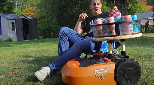 op afstand bestuurbare bier-ober