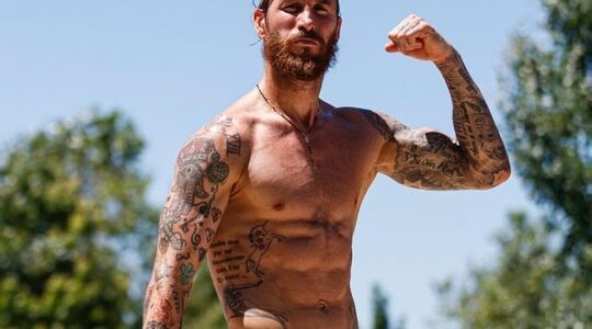 work-out van Sergio Ramos