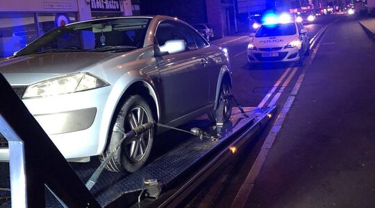 niet-verzekerde auto