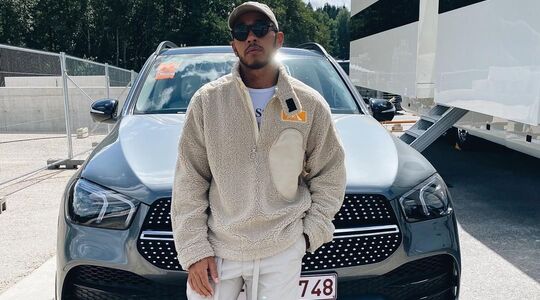 de nieuwe auto van Lewis Hamilton