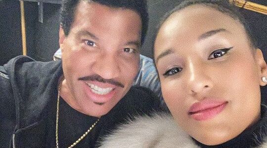 De vriendin van Lionel Richie