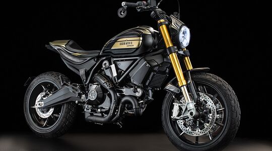 Ducati Scrambler custom motor