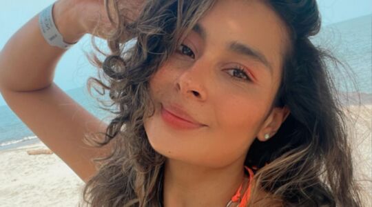 Pamela Higuita, de dochter van keeper Rene Higuita