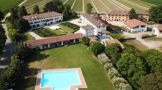 landgoed met wijngaard