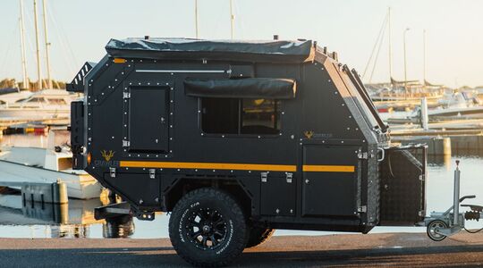 off-road caravan