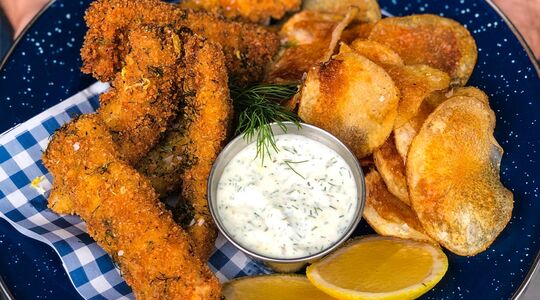 snacks uit de airfryer