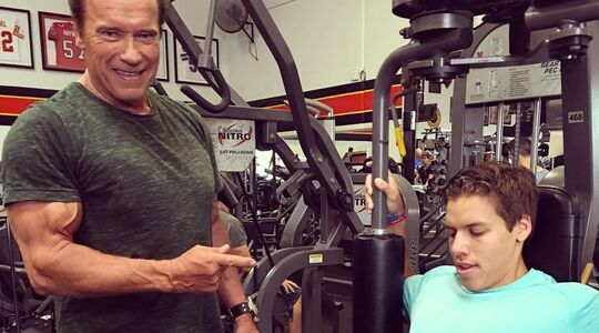 zoons van arnold schwarzenegger