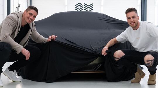 Nieuwe auto Rico Verhoeven