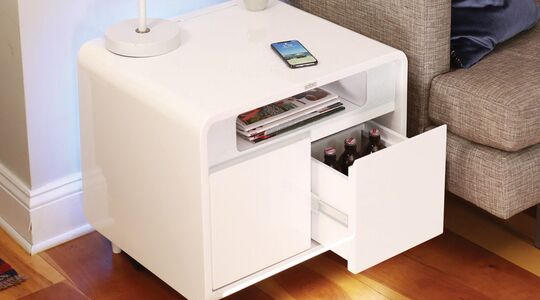 sobro nachtkastje frituren vanuit bed