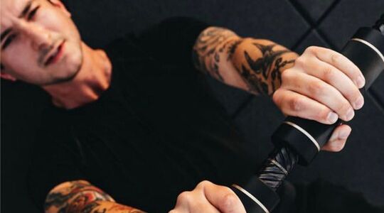 barbell schuifbare handvaten