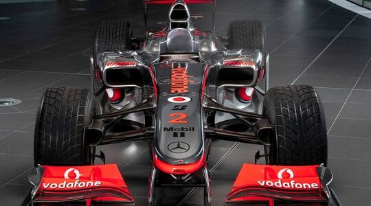 Formule 1-auto van Lewis Hamilton