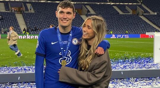 vriendin van Andreas Christensen