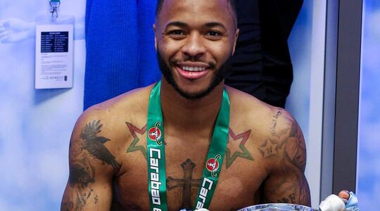 horloge van Raheem Sterling