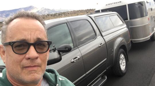 caravan van Tom Hanks