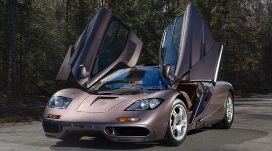 McLaren F1 geveild