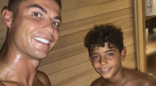 Rolex horloge zoon van Cristiano Ronaldo