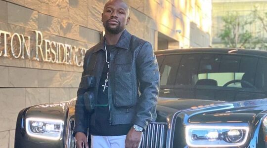 brute wagenpark Floyd Mayweather