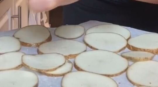 chips uit de magnetron