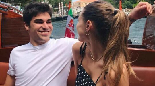 Illustratie voor: F1-coureur Lance Stroll heeft dit Italiaanse model als vriendin aan zijn zijde