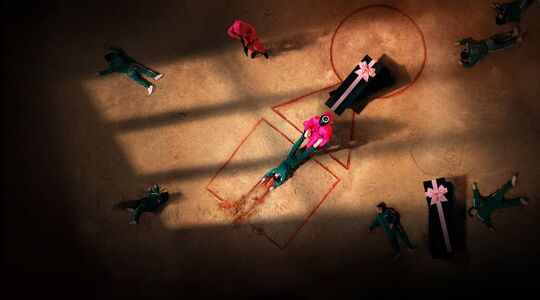 Illustratie voor: ‘Squid Game’ wordt nieuwe Netflix Original thriller met spellen om leven en dood