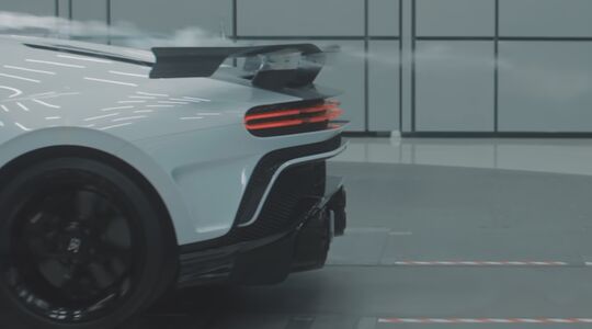 aerodynamica Bugatti