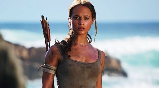 alicia vikander lara croft instagram