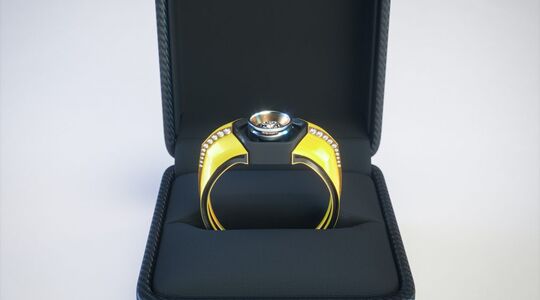 trouwringen gemaakt van auto