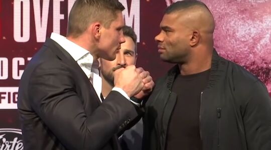 Alistair Overeem blessure