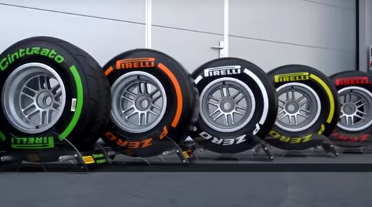 verschillende banden formule 1