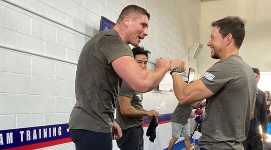 Illustratie voor: Zien: Rico Verhoeven traint met Hollywoodsterren in Los Angeles