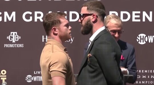 Canelo Alvarez Caleb Plant