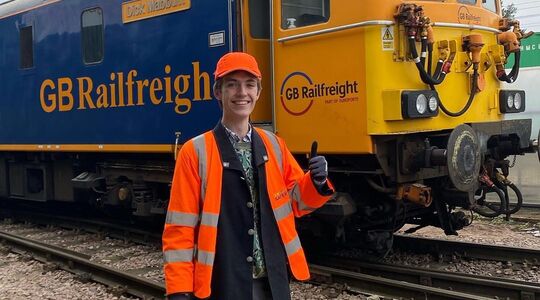 treinspotter Francis Bourgeois