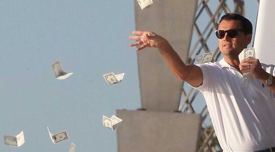 miljonair trekt bankrekening leeg