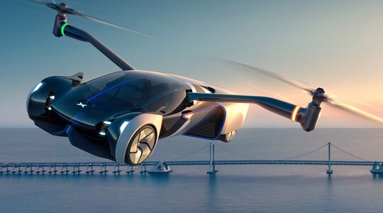 vliegende auto